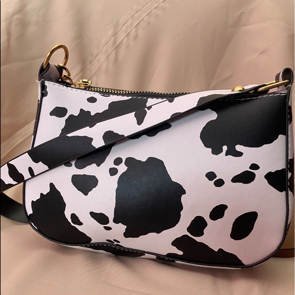 🐄 print handbag